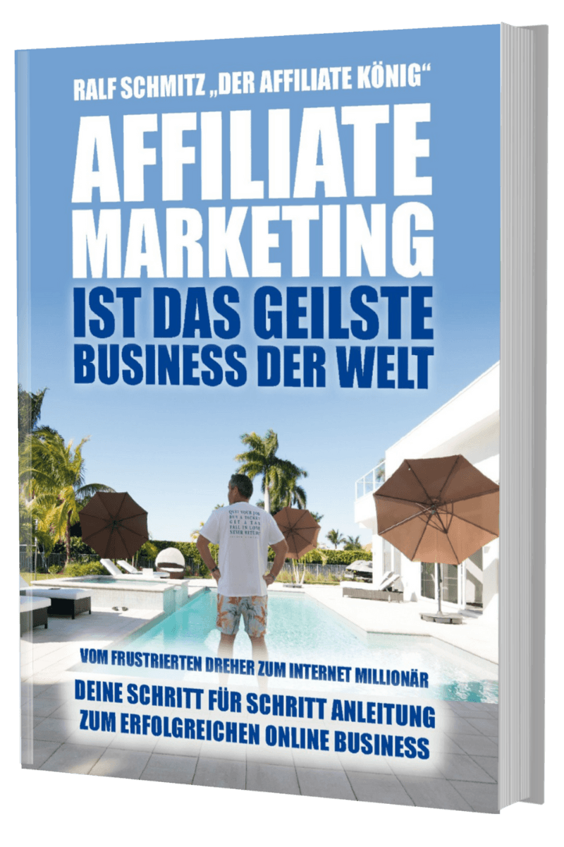Endlich verständlich: Ralf Schmitz' Affiliate-Buch für komplette Einsteiger — gratis, nur Porto