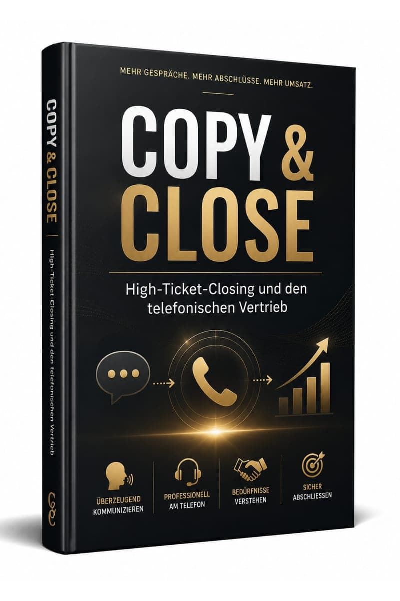 Copy und Close Test: Was Automatisierung im Verkaufsgespräch nicht übernimmt
