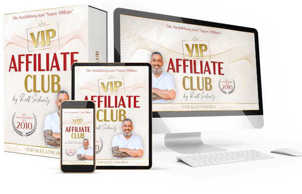 VIP Affiliateclub 5.0 – KI Edition ist da: Ralf Schmitz startet die neue Affiliate-Ausbildung mit KI